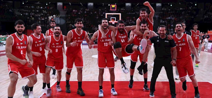 ثبت اولین مدال کاروان ایران بنام بسکتبال